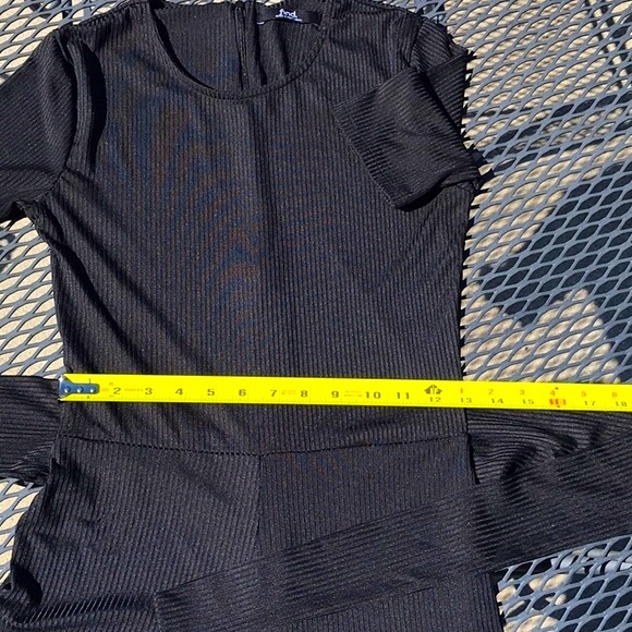 NWOT find Black Ribbed Jumpsuit - Picture 13 of 16